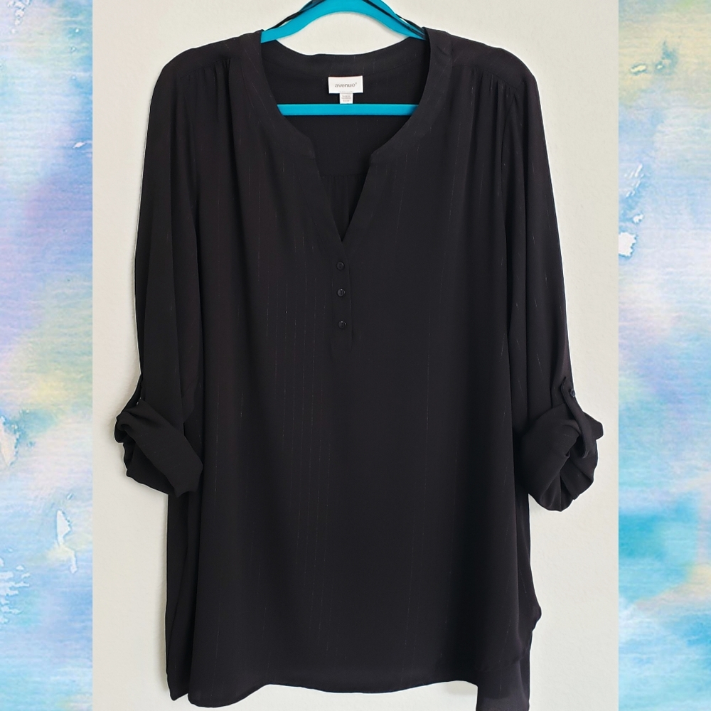 SOLD-Avenue Double Layer Popover Tunic